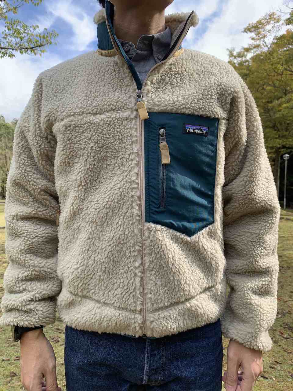 日本のサイズで約Mサイズです【Patagonia】クラシックレトロX Sサイズ 