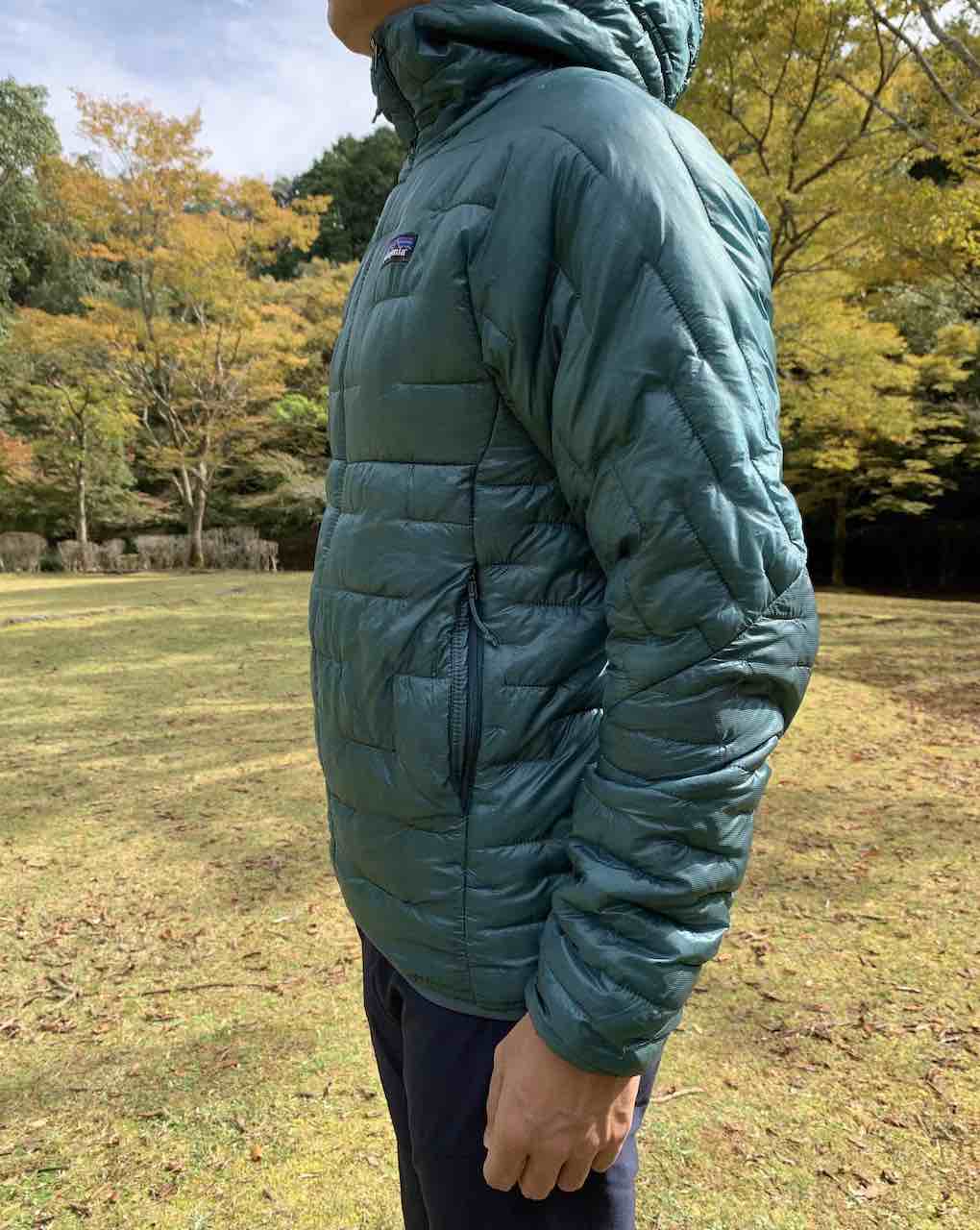 patagonia パタゴニア マクロパフ フーディ メンズＳ - ダウンジャケット